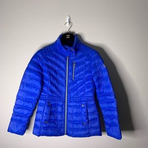 MICHAEL Michael Kors Blue Down Full Coat